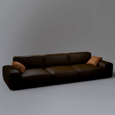 AQ3D Master Sofa 140