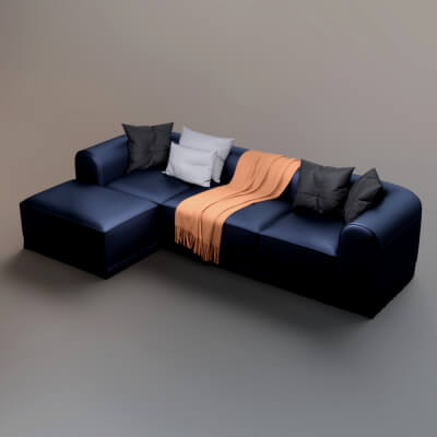 AQ3D Master Sofa 141