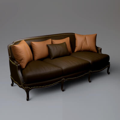 AQ3D Master Sofa 148