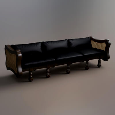 AQ3D Master Sofa 147