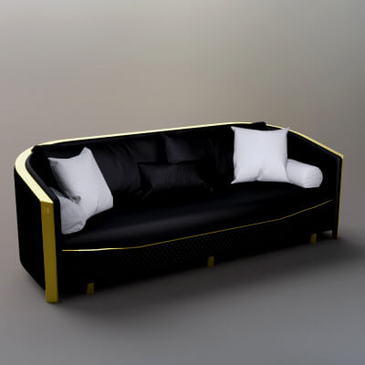 AQ3D Master Sofa 151