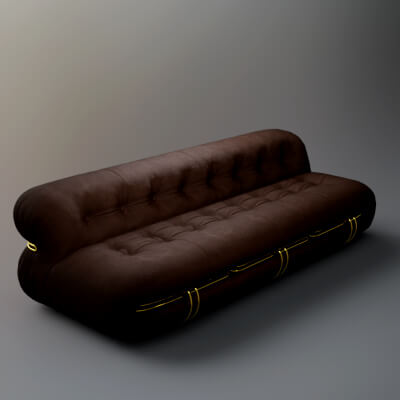 AQ3D Master Sofa 162