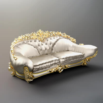 AQ3D Master Sofa 163