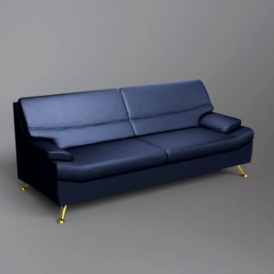 AQ3D Master Sofa 165