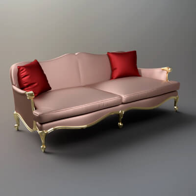 AQ3D Master Sofa 167