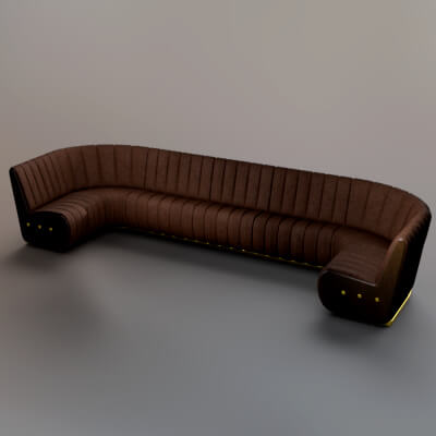 AQ3D Master Sofa 170