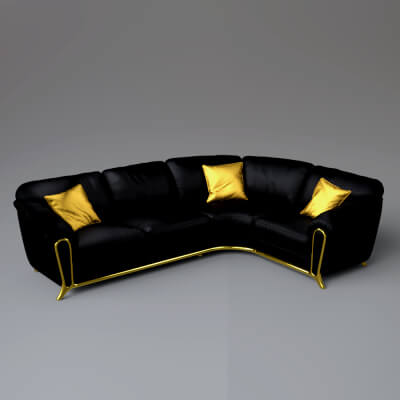 AQ3D Master Sofa 182