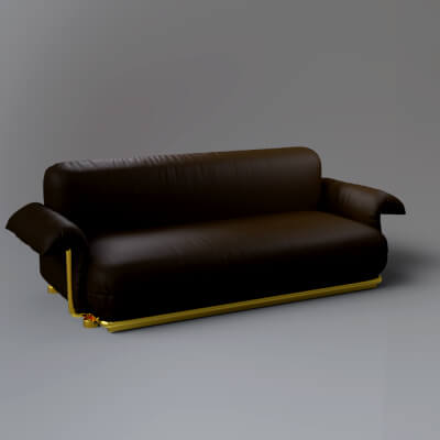 AQ3D Master Sofa 185