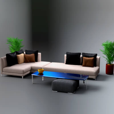 AQ3D Master Sofa 19