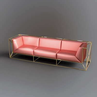 AQ3D Master Sofa 192