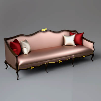 AQ3D Master Sofa 195