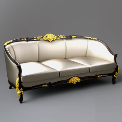 AQ3D Master Sofa 197
