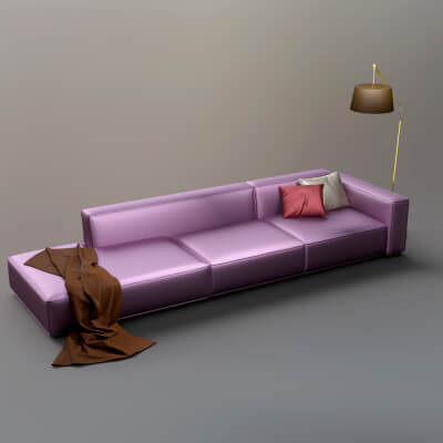 AQ3D Master Sofa 201 by AQ3D