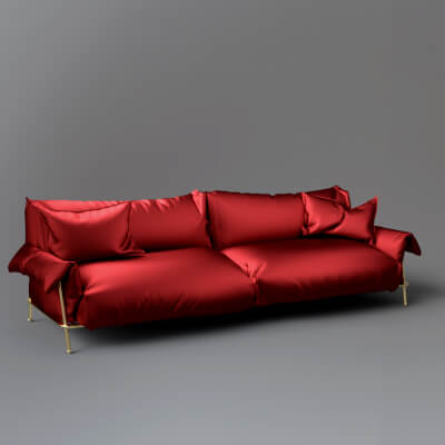 AQ3D Master Sofa 207
