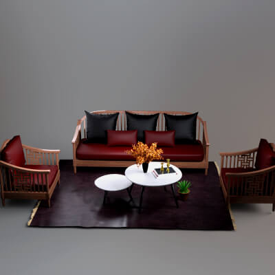 AQ3D Master Sofa 21