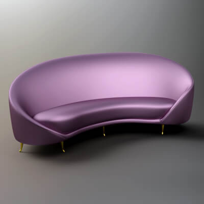 AQ3D Master Sofa 218