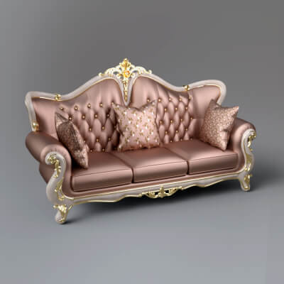 AQ3D Master Sofa 235