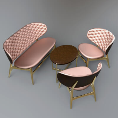 AQ3D Master Sofa 241 by AQ3D