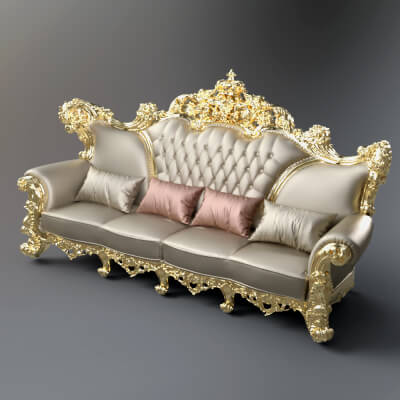 AQ3D Master Sofa 244 by AQ3D