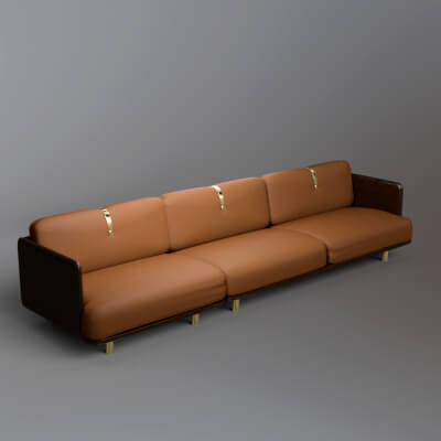 AQ3D Master Sofa 248