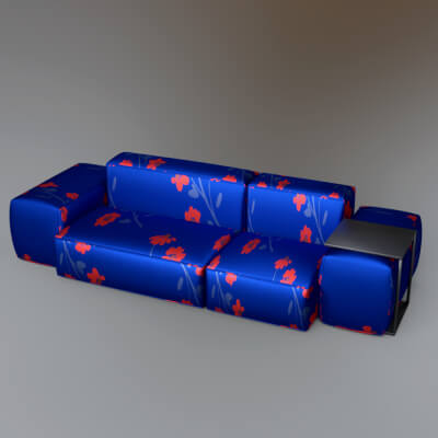 AQ3D Master Sofa 249 by AQ3D