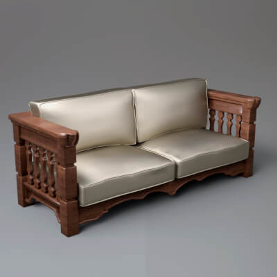 AQ3D Master Sofa 253