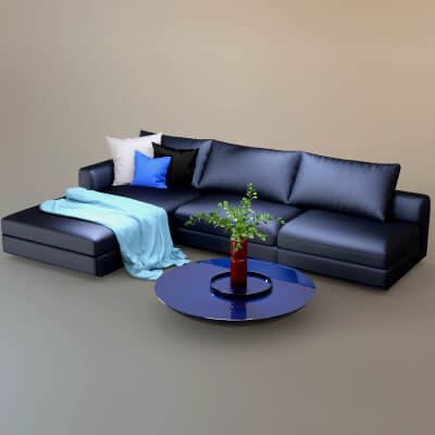 AQ3D Master Sofa 40