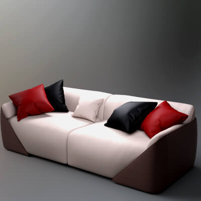 AQ3D Master Sofa 45