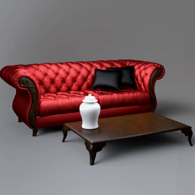 AQ3D Master Sofa 50