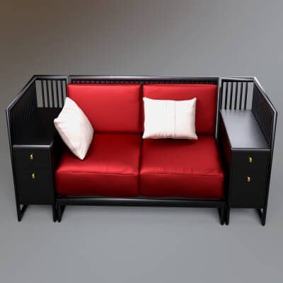 AQ3D Master Sofa 53