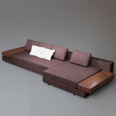 AQ3D Master Sofa 61