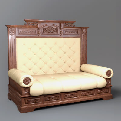 AQ3D Master Sofa 74