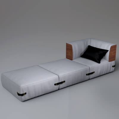 AQ3D Master Sofa 88