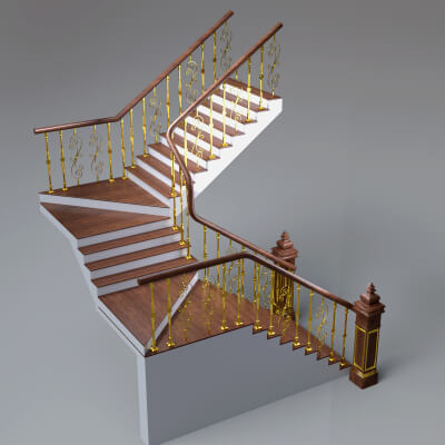 AQ3D Master Stair Case 10