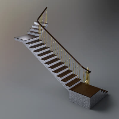 AQ3D Master Stair Case 11