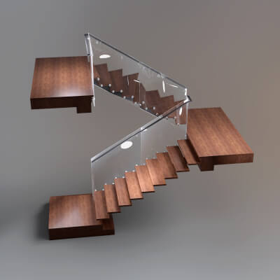 AQ3D Master Stair Case 7 by AQ3D