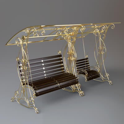 AQ3D Master Swing Bench