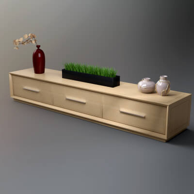 AQ3D Master TV Cabinet