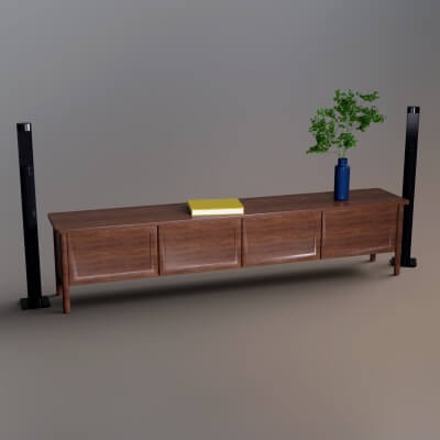 AQ3D Master TV Cabinet 2