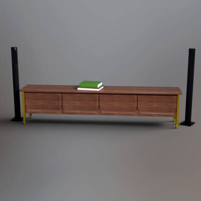 AQ3D Master TV Cabinet 4