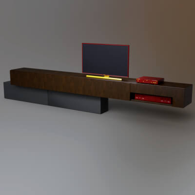 AQ3D Master TV Cabinet 5