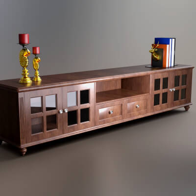 AQ3D Master TV Cabinet