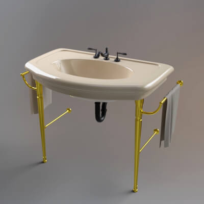 AQ3D Master Wash Basin