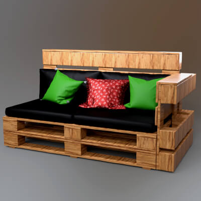 AQ3D Mini Sofa