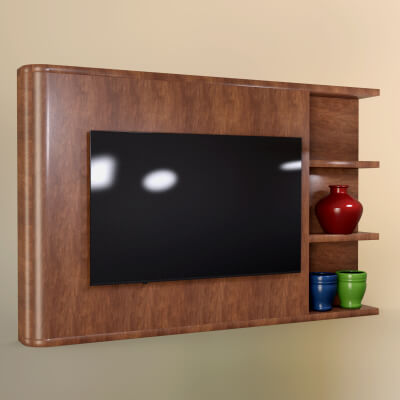 AQ3D Modern TV Wall 3