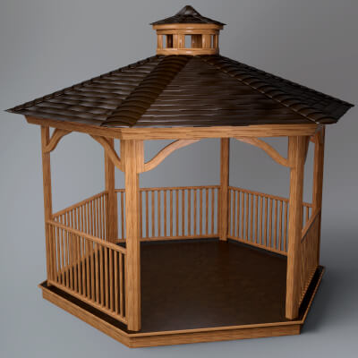 AQ3D Outdoor Hut
