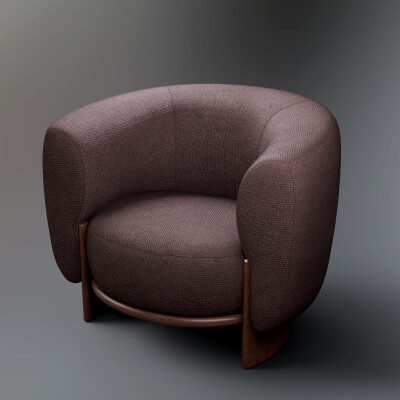 AQ3D Single Sofa 7