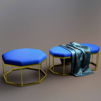 AQ3D Soft Stool 6