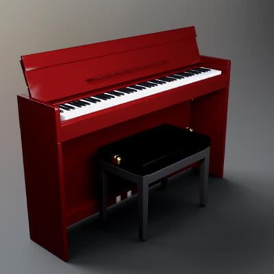 AQ3D Unique Piano 3