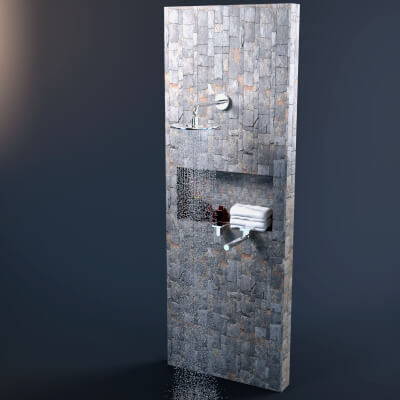 AQ3D Unique Shower Model